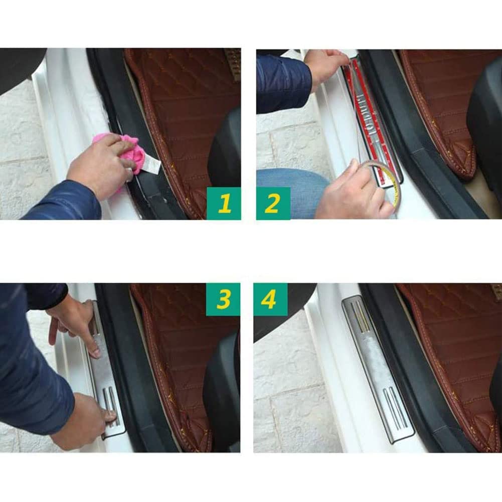 4 Pièces Plaques Plinthes, Pour A-CURA CDX 2016-2021 Protection De