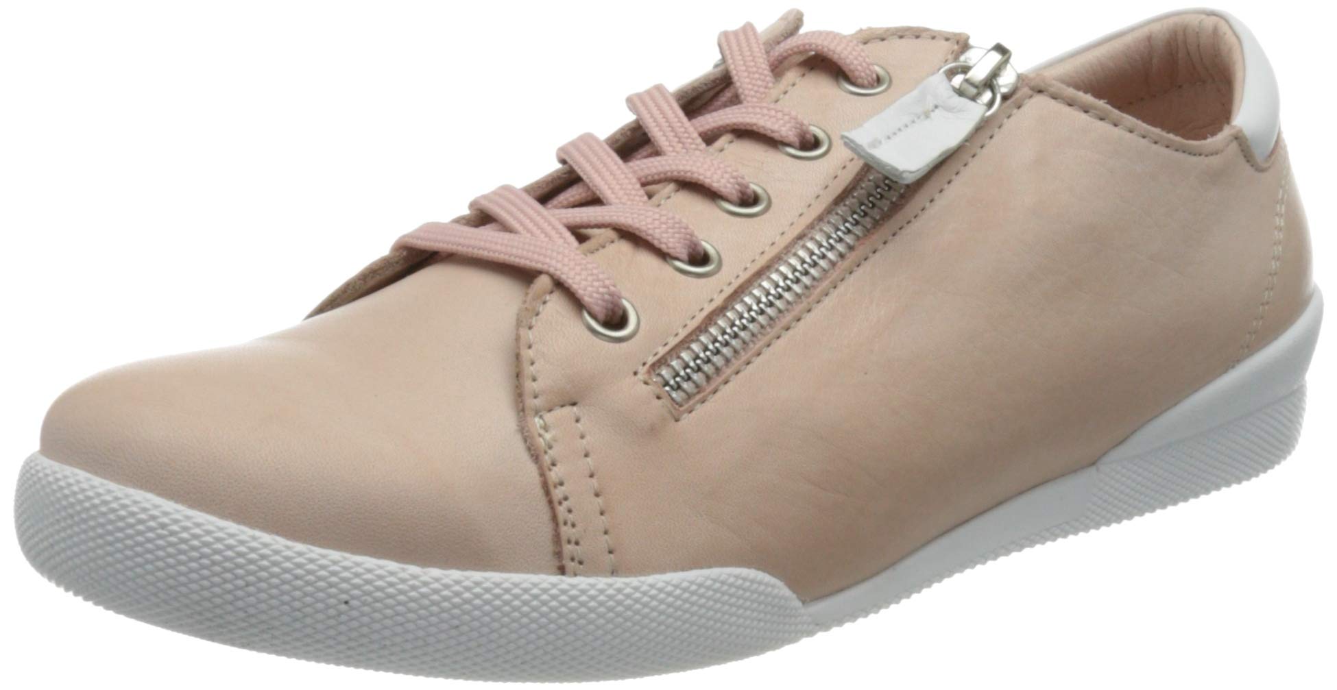 Andrea Conti Women’s 347839 Sneaker, Rose/Weiß, 7.5 UK