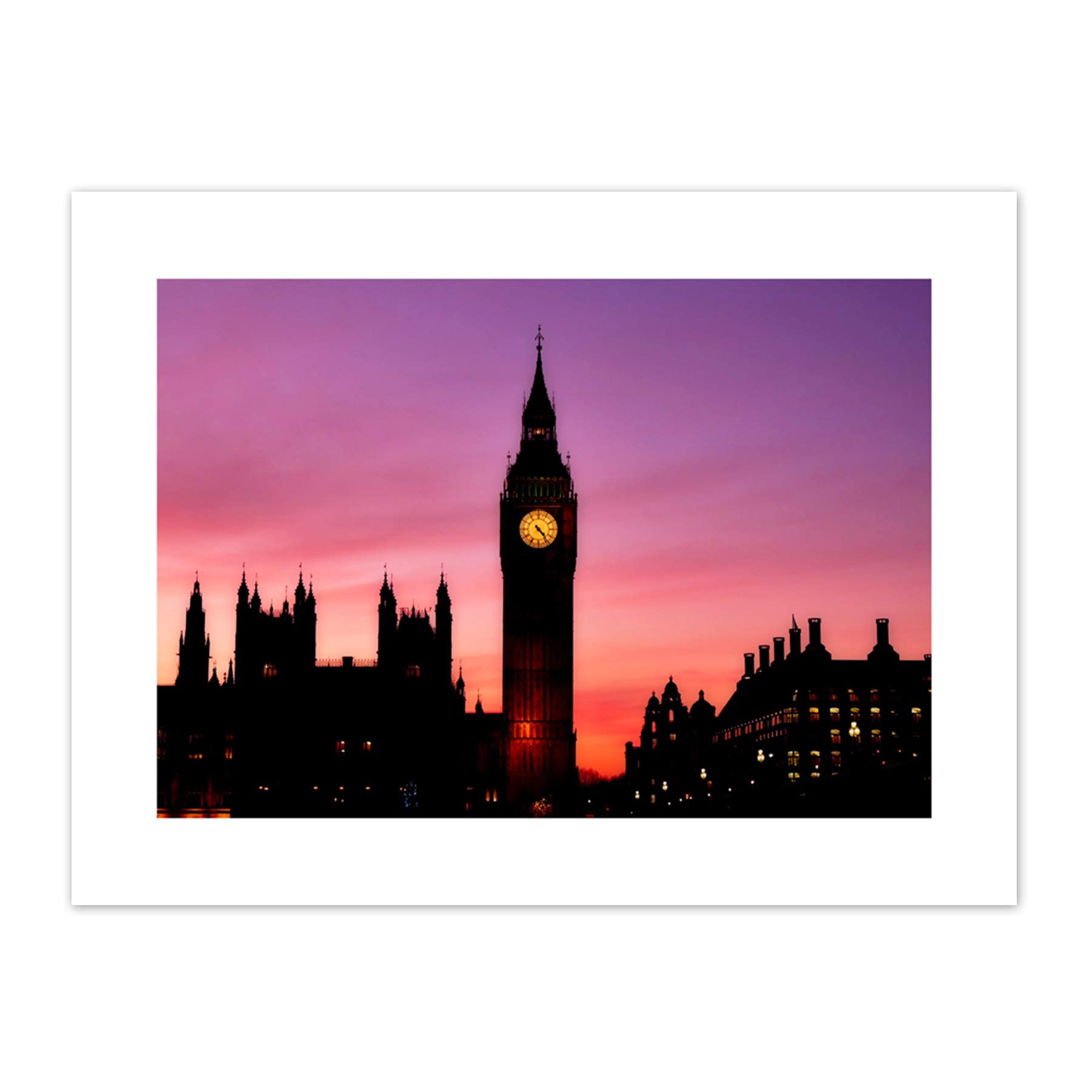 Big Ben Clock London Canvas Wall Art Print