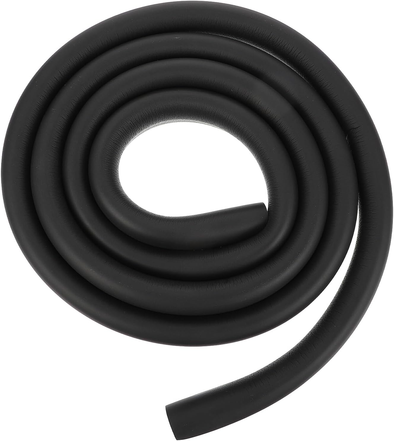 Generic 3pcs Safety Bumper for Furniture Desk Corner Guards Soft Black U-Shaped Anti-Collision Strips Protective Edge Guards for Childproofing Nursery