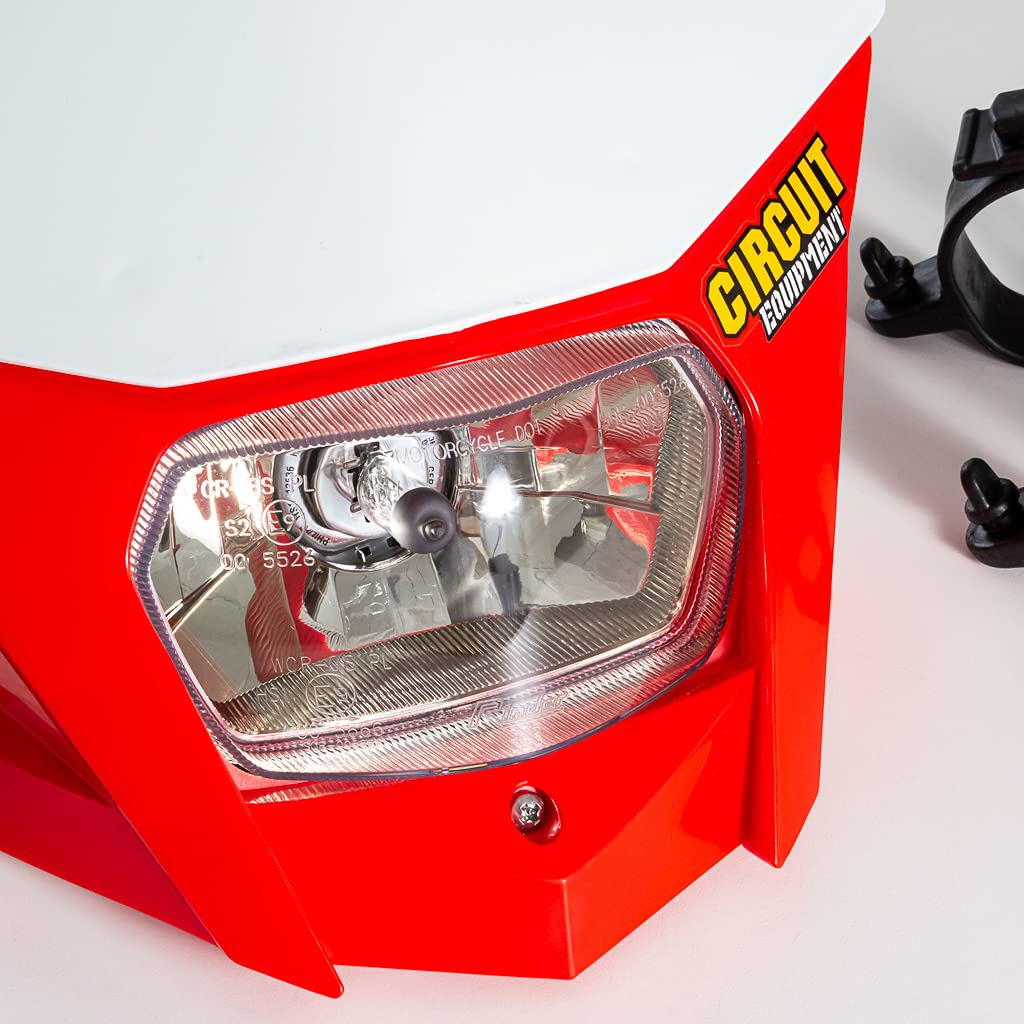 Circuit Equipment HL020-2A2 Headlight Bagus Pp/Pp Fluor Red/White
