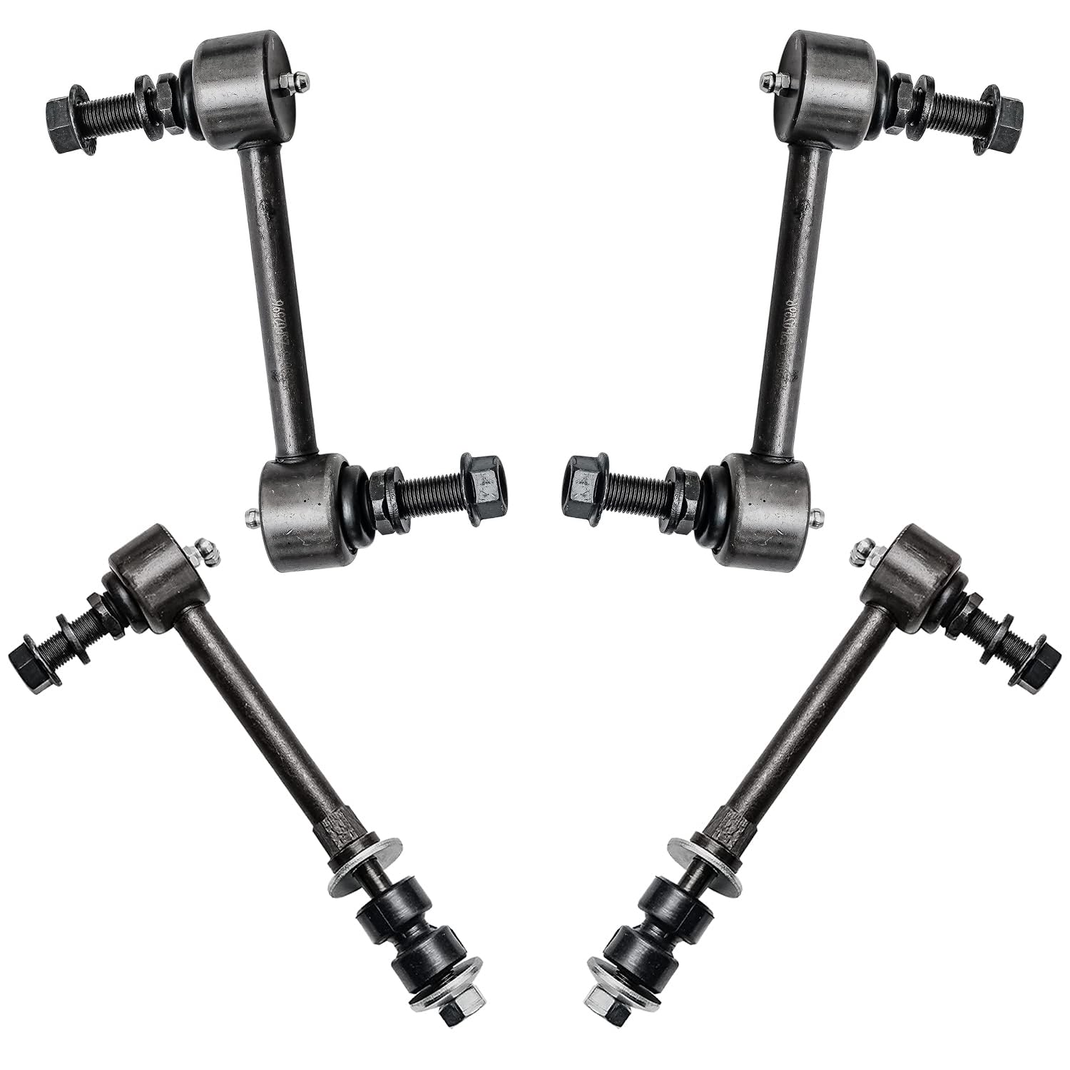 Front Suspension Dodge Ram 1500 Pair Of Front Stabilizer Sway Bar Links For 2006-2008 Dodge Ram 1500, 2500, 3500 – 2-Piece Kit Front And Rear Sway Bars - Foto 11