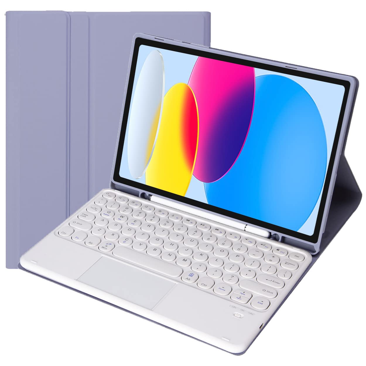 ZOMUN Toetsenbord Case Cover voor iPad 10e generatie 2022, draadloos ZOMUN Toetsenbord Case Cover voor iPad 10e generatie 2022, draadloos