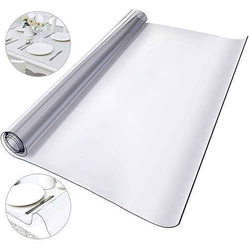 VEVOR Plastic Table Cover, 42 x 80 x 0.08 in,