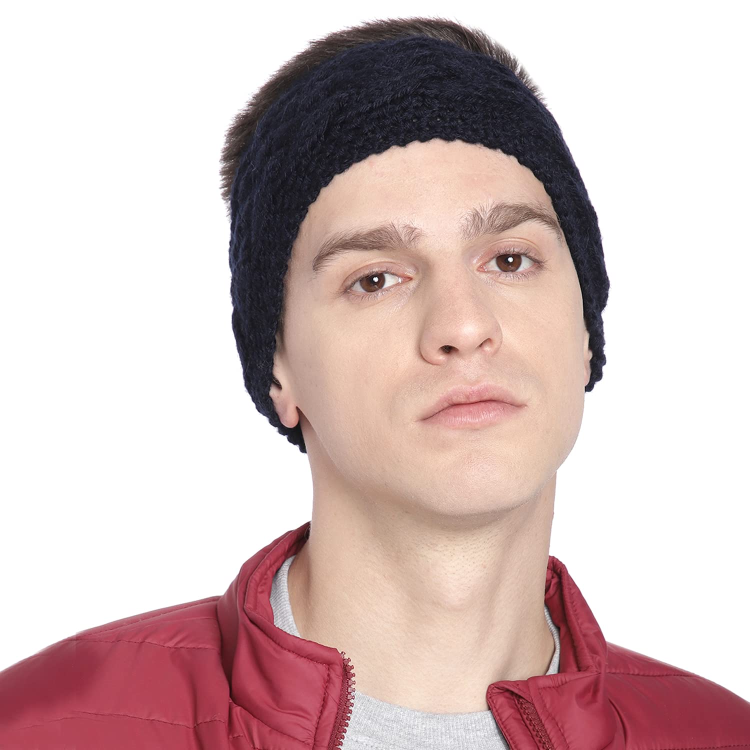 Headband Earwarmers for Winters | Handmade with Woolen Unisex Earwarmer Earmuffs Earcap Earcover Soft Headwrap Warm Winter Accessories