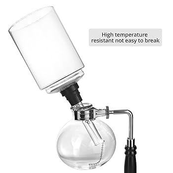 Amazon.com: QWORK 5-Cup (600ml) Siphon Coffee Maker