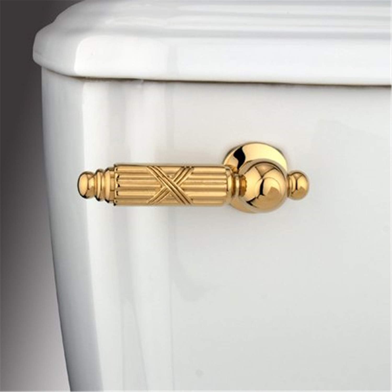 Kingston Brass KTGL5 Georgian Front Mount Toilet Tank Lever, Left/Right Installation in Oil Rubbed Bronze