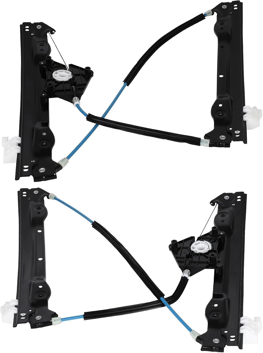 Set Of 2 Power Window Regulator Front Driver and Passenger Side Fit for Chrysler Sebring 2007-2010 without Motor Window Lifter Replaces OE 752-311