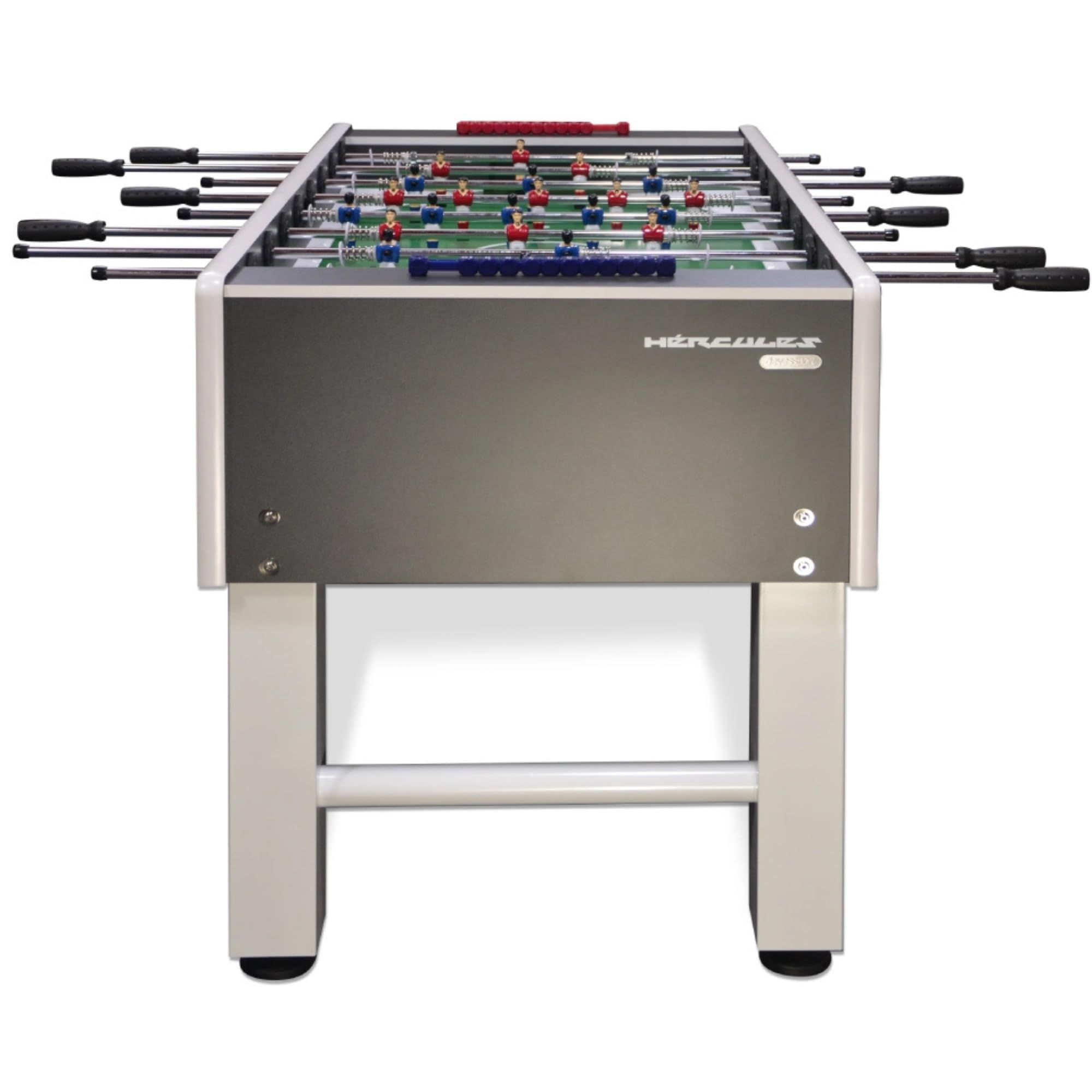 DEVESSPORT Futbolín Semi Profesional Hércules | Modelo de Alta Gama con Jugadores con Piernas Separadas de Metal para Bares y Salas de Juego