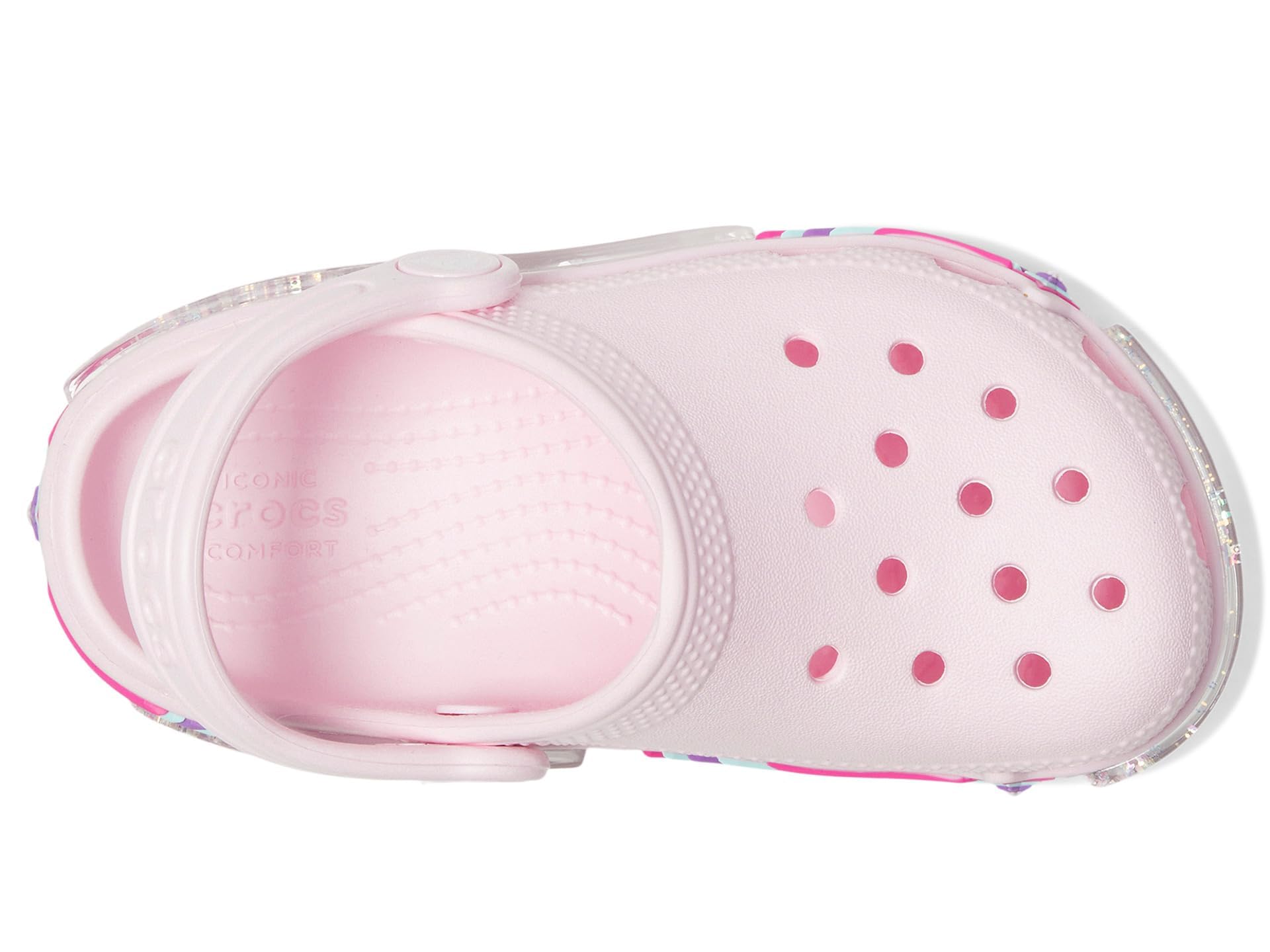 Crocs Classic Star Sparkle Shaker Clog T, Zuecos Unisex niños