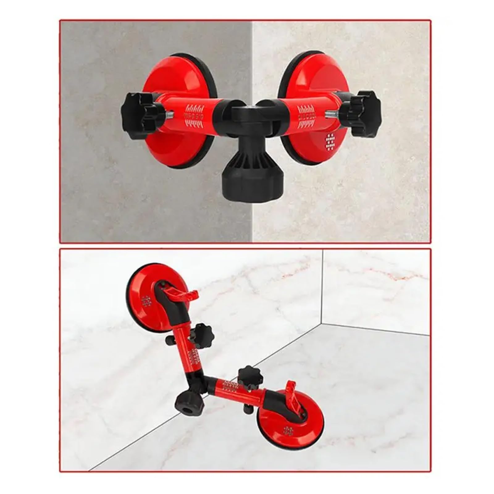 Ventosa de vidrio, azulejo adhesivo fuerte, tres garras, herramienta de instalación al vacío for suelo, ventosa de trabajo pequeño, herramientas de imanes de elevación