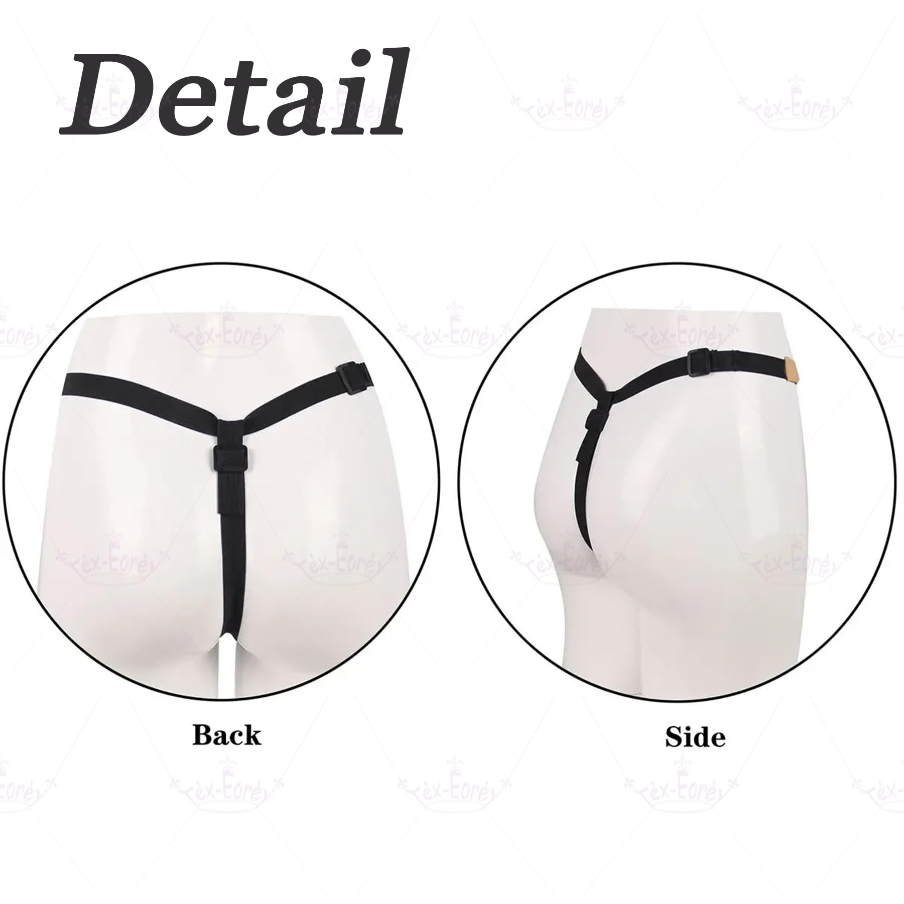 Pantalon en Silicone Triangle String Cacher Gaff Camel Toes sous-Vêtements pour Ladyboy Transgenre