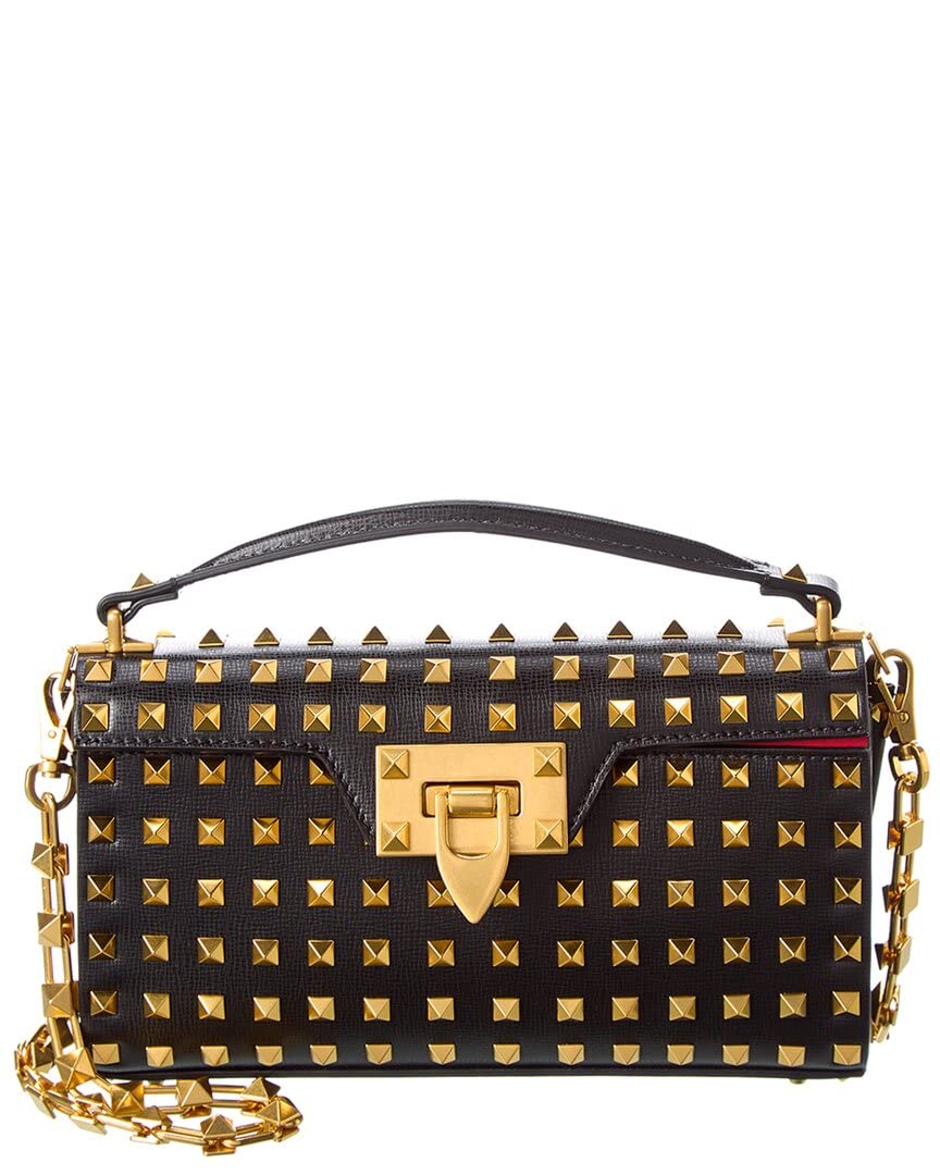 Valentino Rockstud Alcove Leather Shoulder Bag