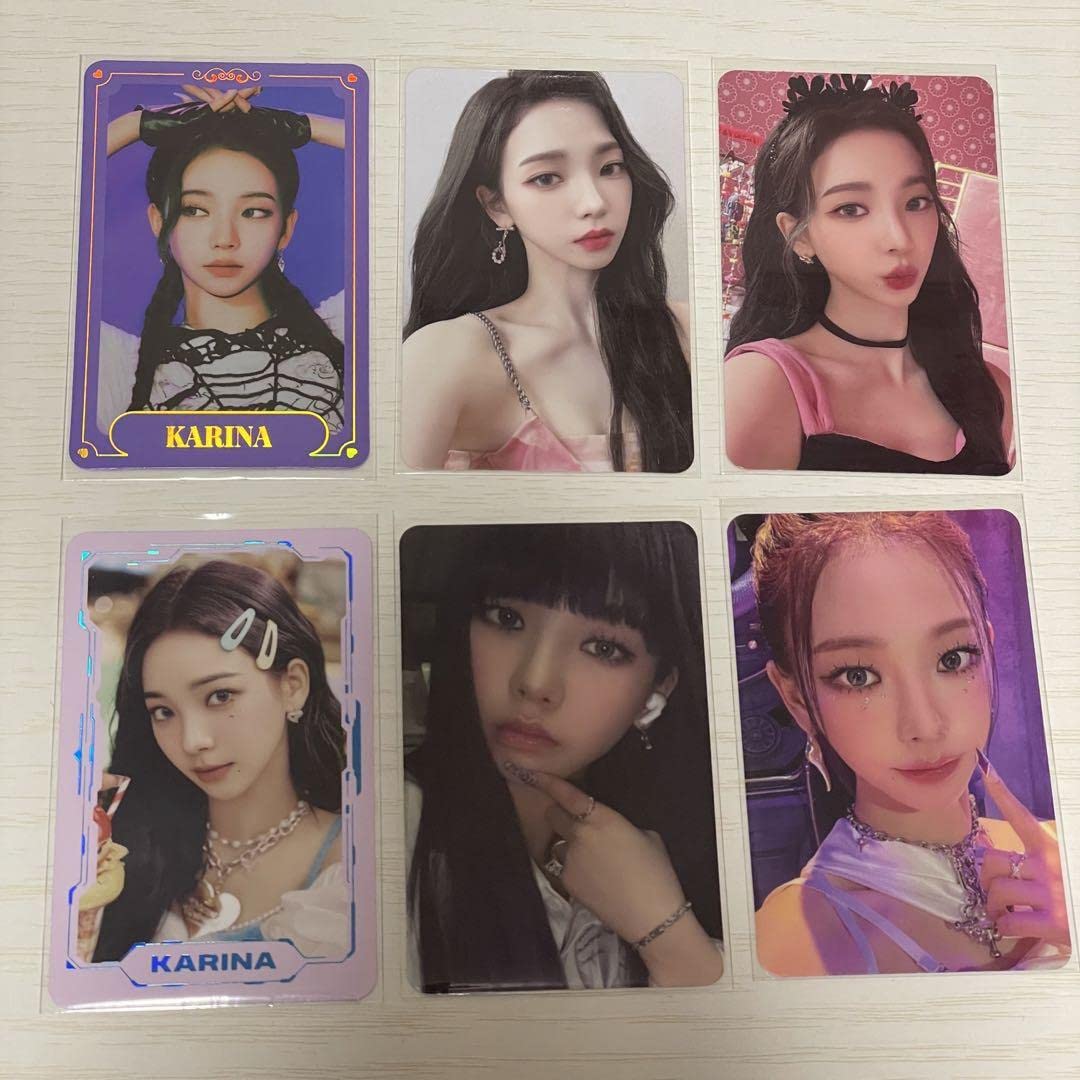 aespa md ラントレ カリナ ウィンター Amazon.co.jp: aespa カリナ トレカ girls ラントレ md