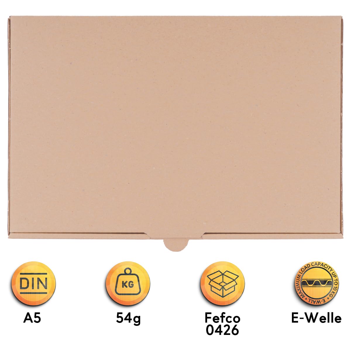 Verpacking Maxibriefkartons 240 x 160 x 45 mm Braun MB-3 1-wellig DHL-konform