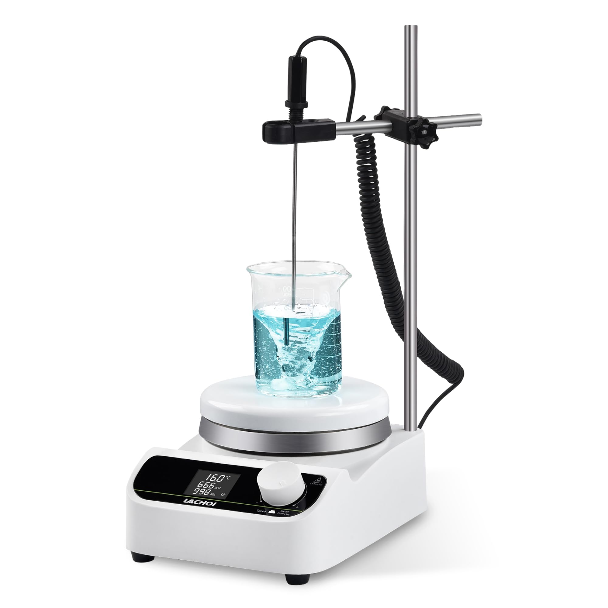 ホットスターラー 磁気攪拌機加熱280℃ 200~1500 rpm 攪拌容量5L Amazon | ONiLAB ホットスターラー 磁気攪拌機加熱280℃ 200