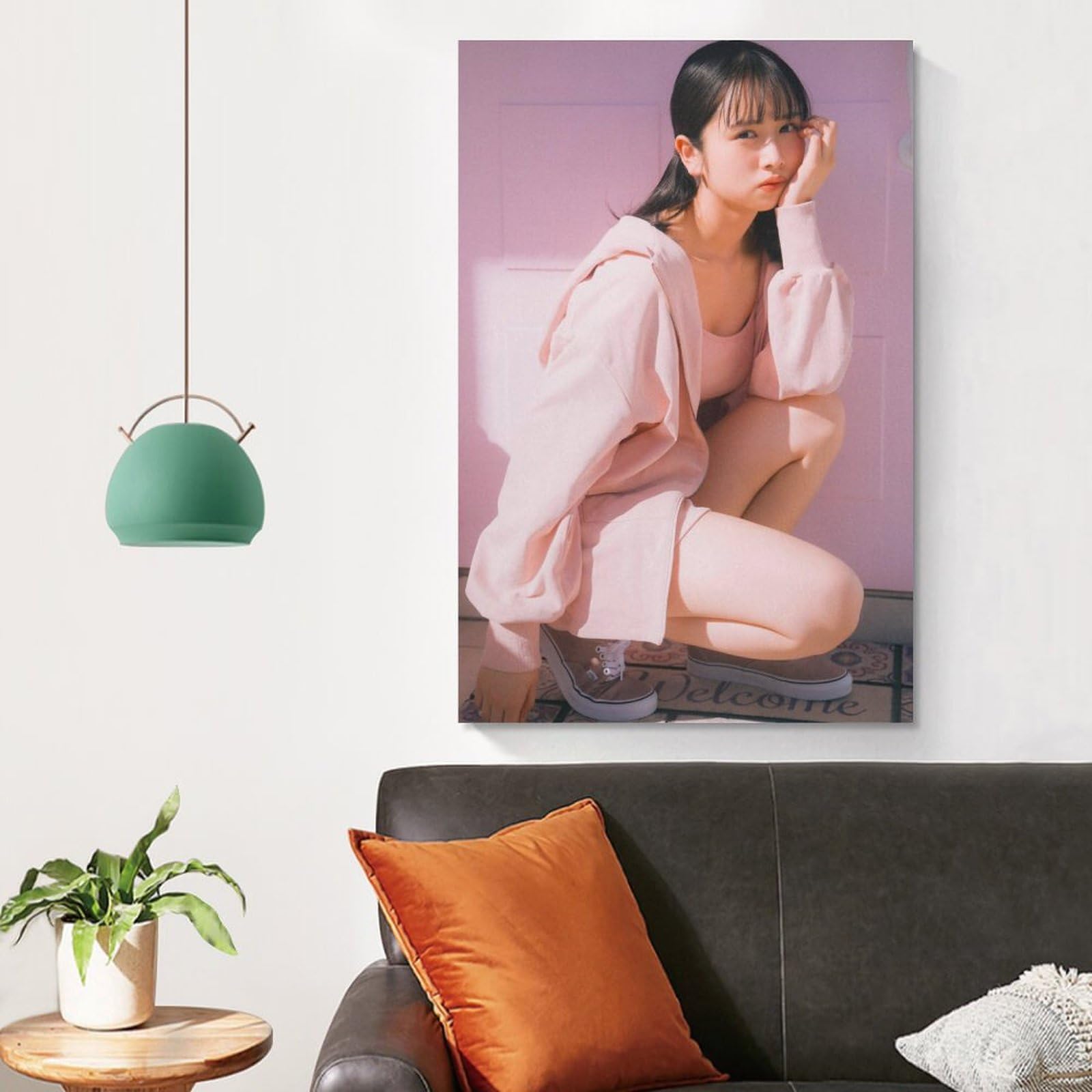 Amazon.co.jp: 上村ひなのキャンバスアートポスター 水着写真ポスター