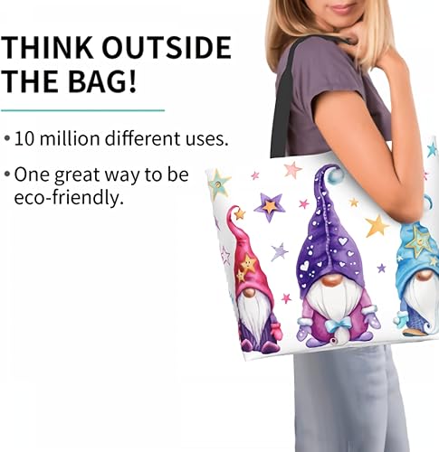 Miniatura 4 de Bolso de hombro grande reutilizable respetuoso del medio ambiente bolsas de compras portátil de almacenamiento