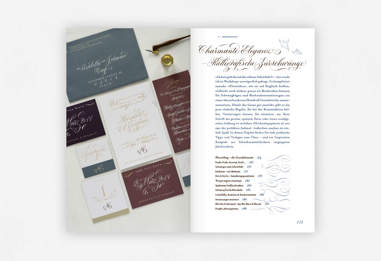 Spitzfederkalligrafie: Von der Englischen Schreibschrift zur Modern Calligraphy