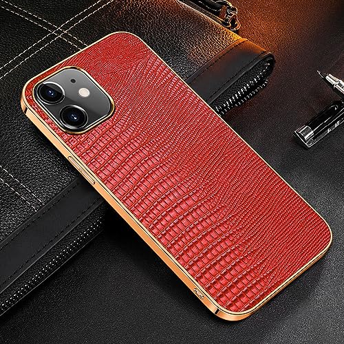 Coque en cuir véritable pour iPhone 14 Pro Max et modèles X à 14 avec placage de luxe souple