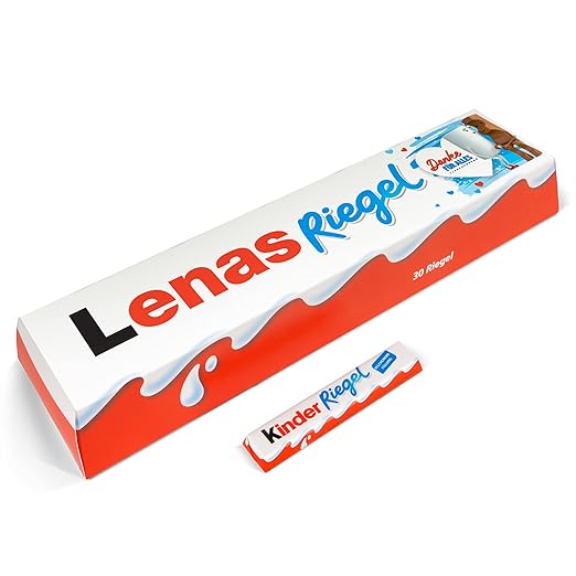 Kinder Riegel personalisiert mit Name