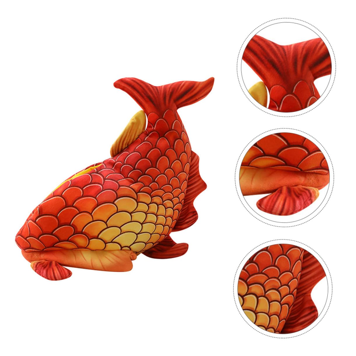 Cabilock Sombrero de Disfraz para Rojo Forma de Cabeza de Pez Divertido para Fiestas de Halloween y Juegos de Rol Gorra de Tela Cómoda y Cálida para Eventos y Celebraciones