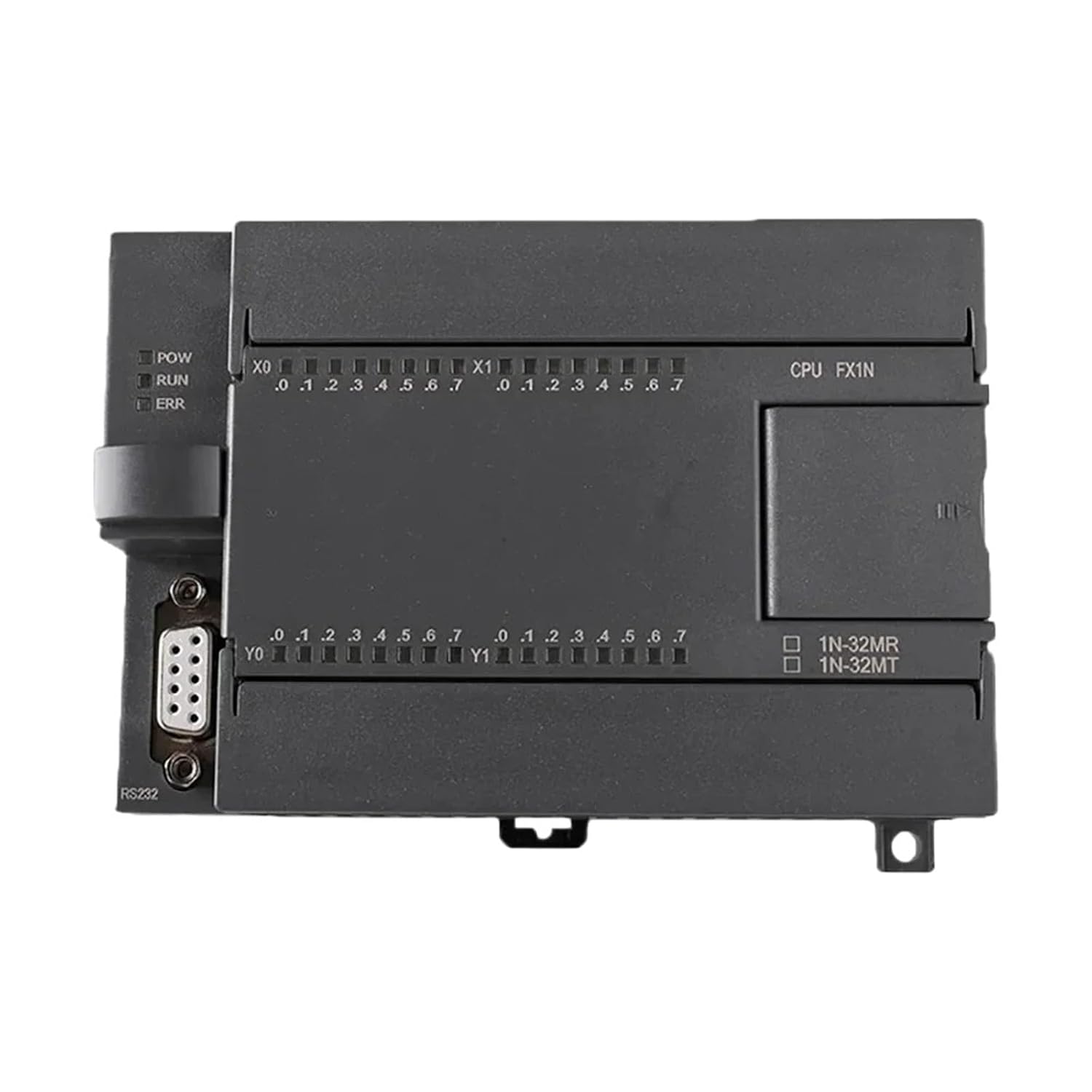 1pcs FX1N-32MR FX1N-32MT Relay Replace 16I16O DC24V RS232 RS485 Modbus RTU Industrial Control Board(FX1N-32MT)