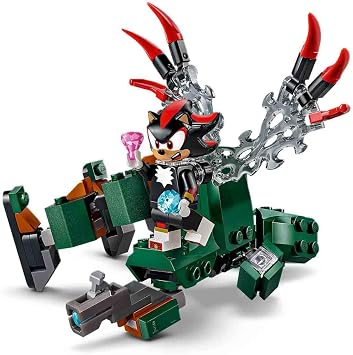LEGO Sonic the Hedgehog Shadow’un Robotu G.U.N. Askerine Karşı 77120-8 Yaş ve Üzeri Çocuklar için Yaratıcı Oyuncak Yapım Seti (374 Parça)