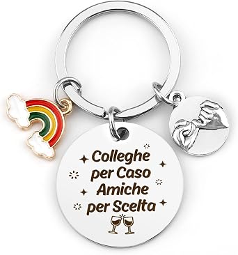 Bracciale Acciaio Per Collega Di Lavoro – Regalo Partenza Con Incisione Speciale - copertina