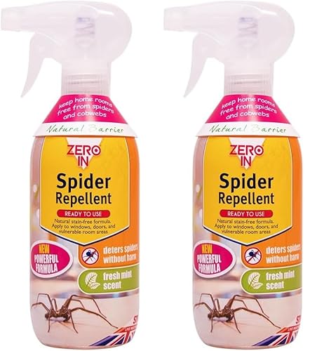 Zero In Spider Repellent - Twinpack, multicolour