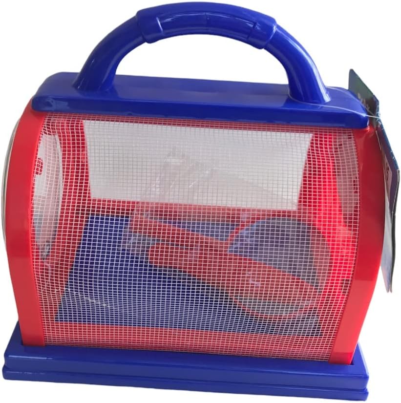 Play Zone Insect House with Accessories (Navy/Red)