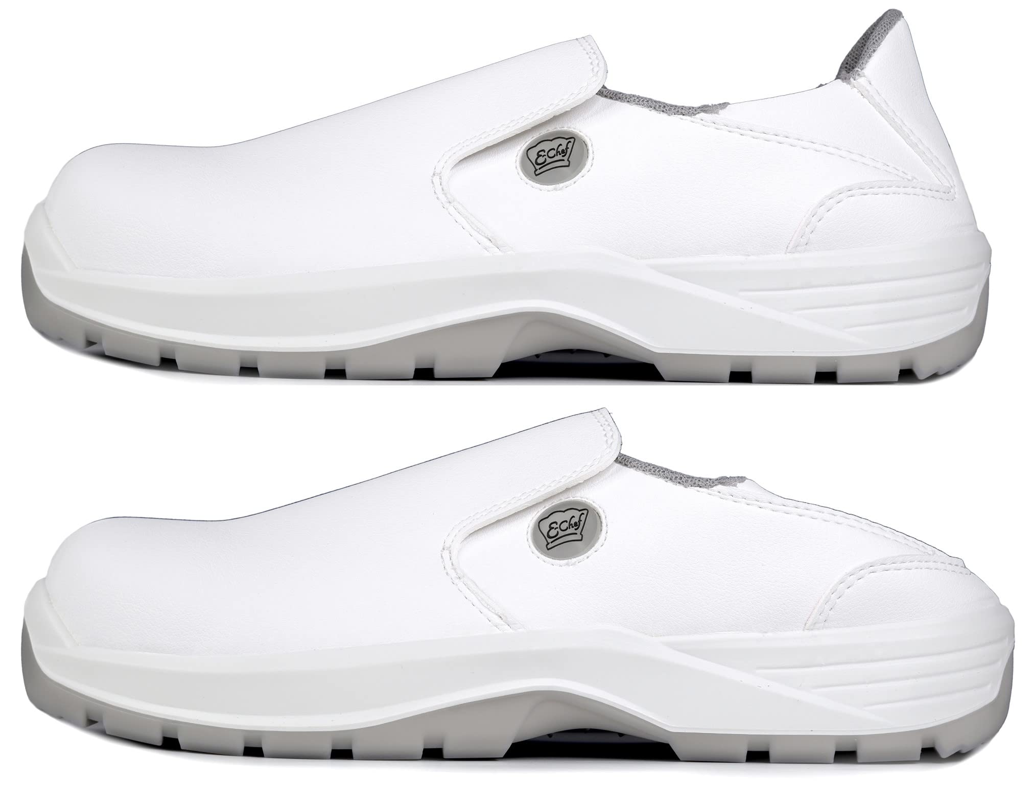 EuroRoutier E-Chef Veneto Hybrid Blanc - Chaussures de sécurité de Chef, Chaussures de Chef - Chaussures de Cuisine