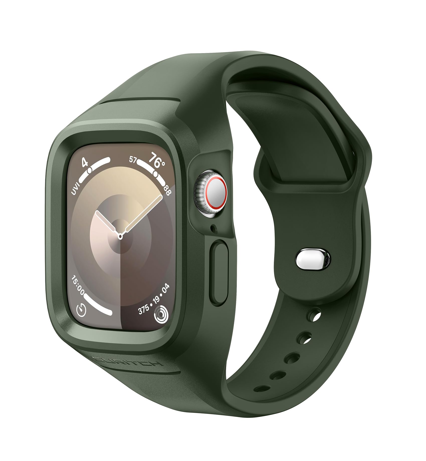 strapaggiro compatibile con apple watch 44 45 mm serie iwatch