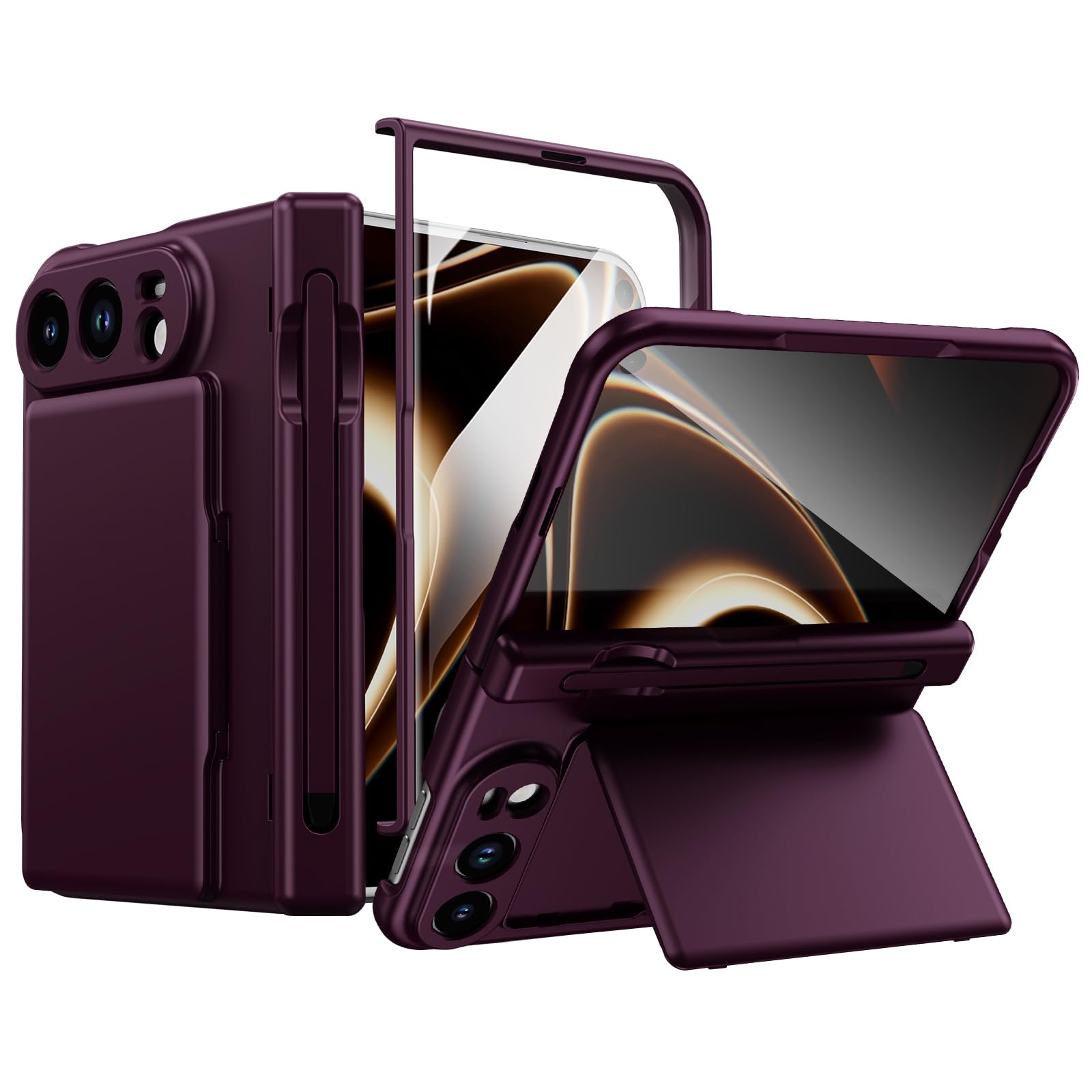 Etui portfelowe do iPhone Duo, ochrona aparatu i wyświetlacza