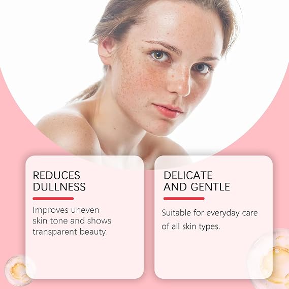 Whitening Cream Dark Spot Remover for Face - Moisturizing & Brightening Cream, Reduces Freckles & Wrinkles, Improves Dull Skin, Even Skin Tone, All Skin Types, Anti-Aging Formulation (2pcs)