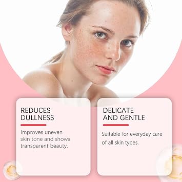 Whitening Cream Dark Spot Remover for Face - Moisturizing & Brightening Cream, Reduces Freckles & Wrinkles, Improves Dull Skin, Even Skin Tone, All Skin Types, Anti-Aging Formulation (2pcs)