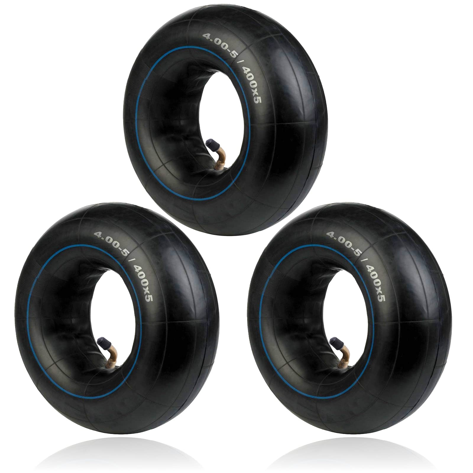 SPARES2GO Inner Tube 4.00x5 330x100 Wheel Barrow Trailer Mobility Scooter Cart Pneumatic 4.00-5 x 3