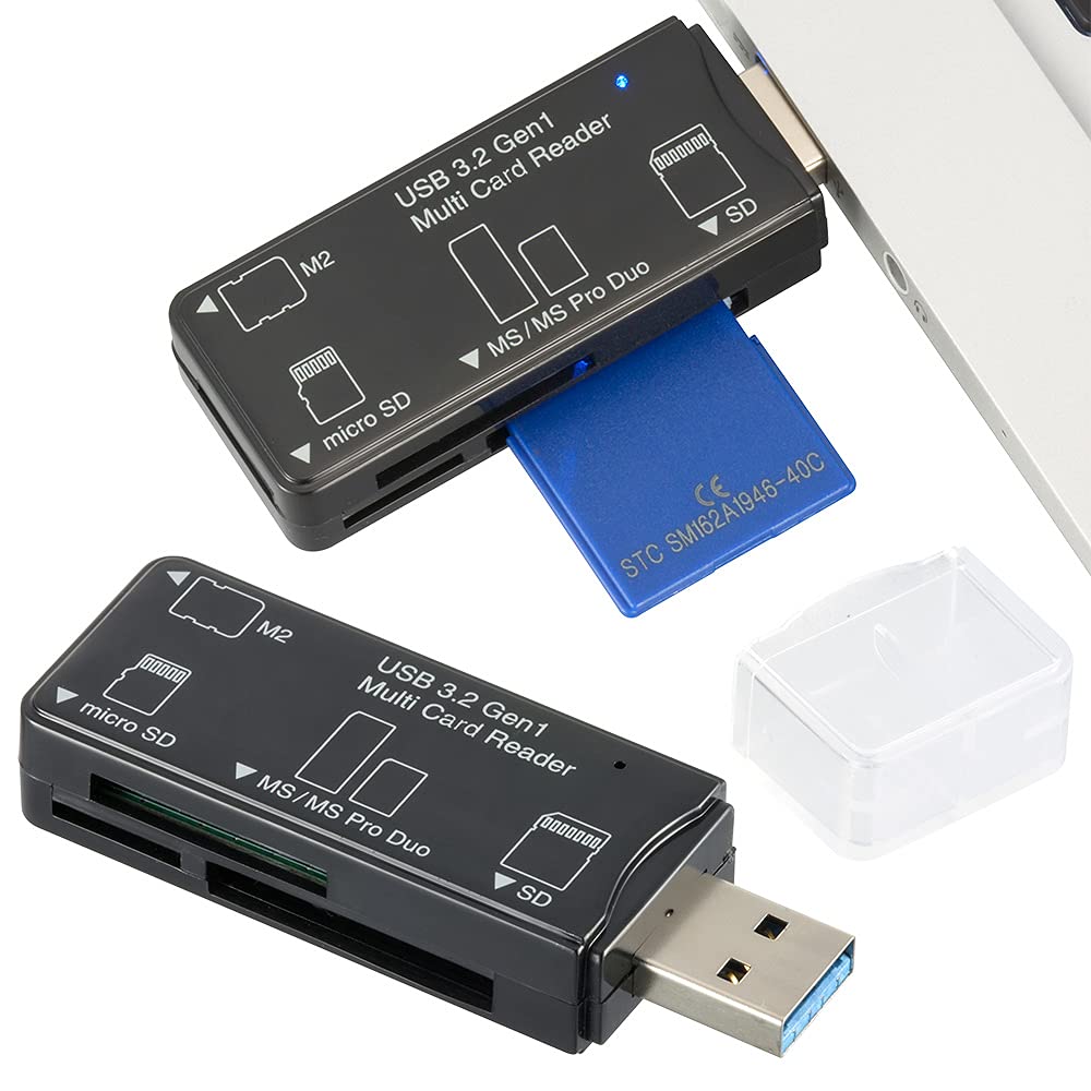 Amazon | オーム電機 マルチカードリーダー 49メディア対応 USB3.2Gen1 