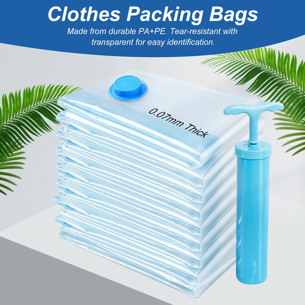 vacuümzakken voor kleding, dekbedden, 12 stuks