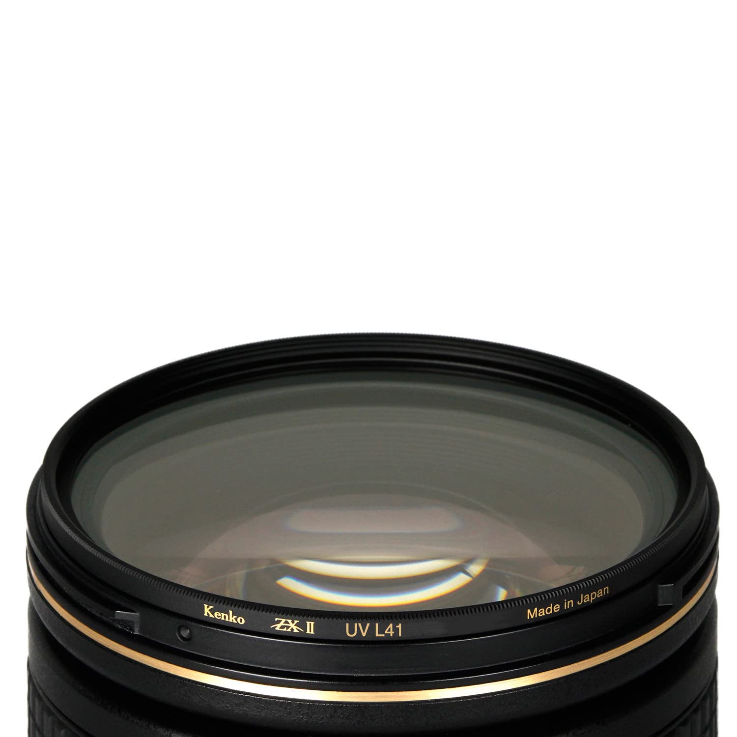 Kenko Protecteur de lentilles, ZX Protector 77mm, Revêtement ZR à Faible réflexion, système de Cadre Flottant, Fabriqué au Japon, 399491