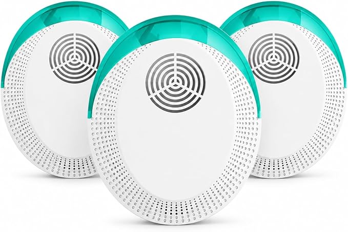 MONVISO Ultrasonic Pest Repeller Plug-In: Effective Multi-Room Coverage