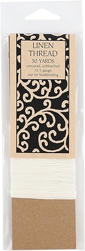 Los libros de mano hilo de lino 50yards