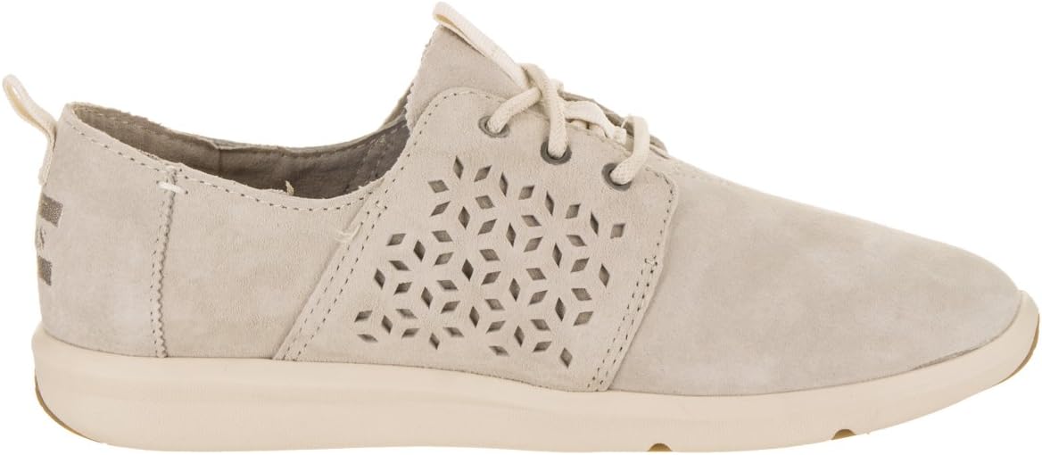TOMS Women's Del Rey Birch Suede/Mosai Tile Casual Shoe 7 Women US
