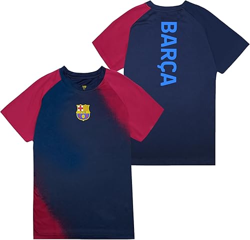 Miniatura 10 de Icon Sports Officially Licensed FC Barcelona Game Day Shirt - Unisex Kids azul marino (124pt-navy),azul marino (148pt-navy),Color del equipo,azul