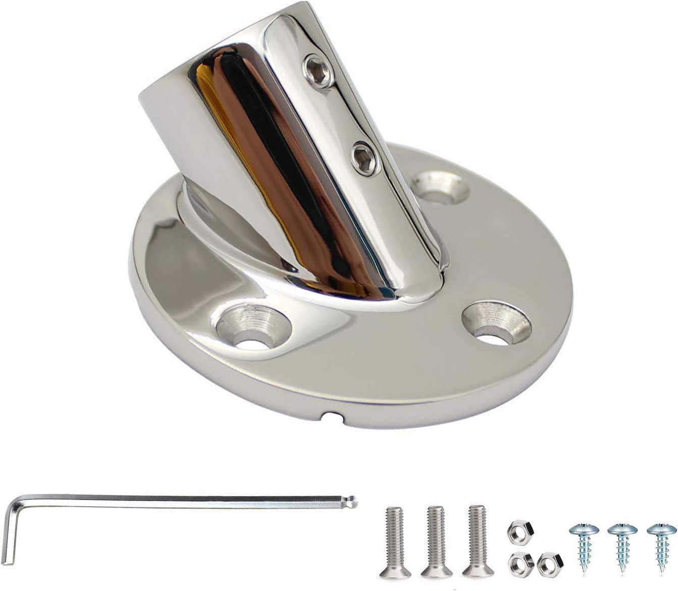 LeapMars Broom Handle Bracket,Multiple Mounting Options