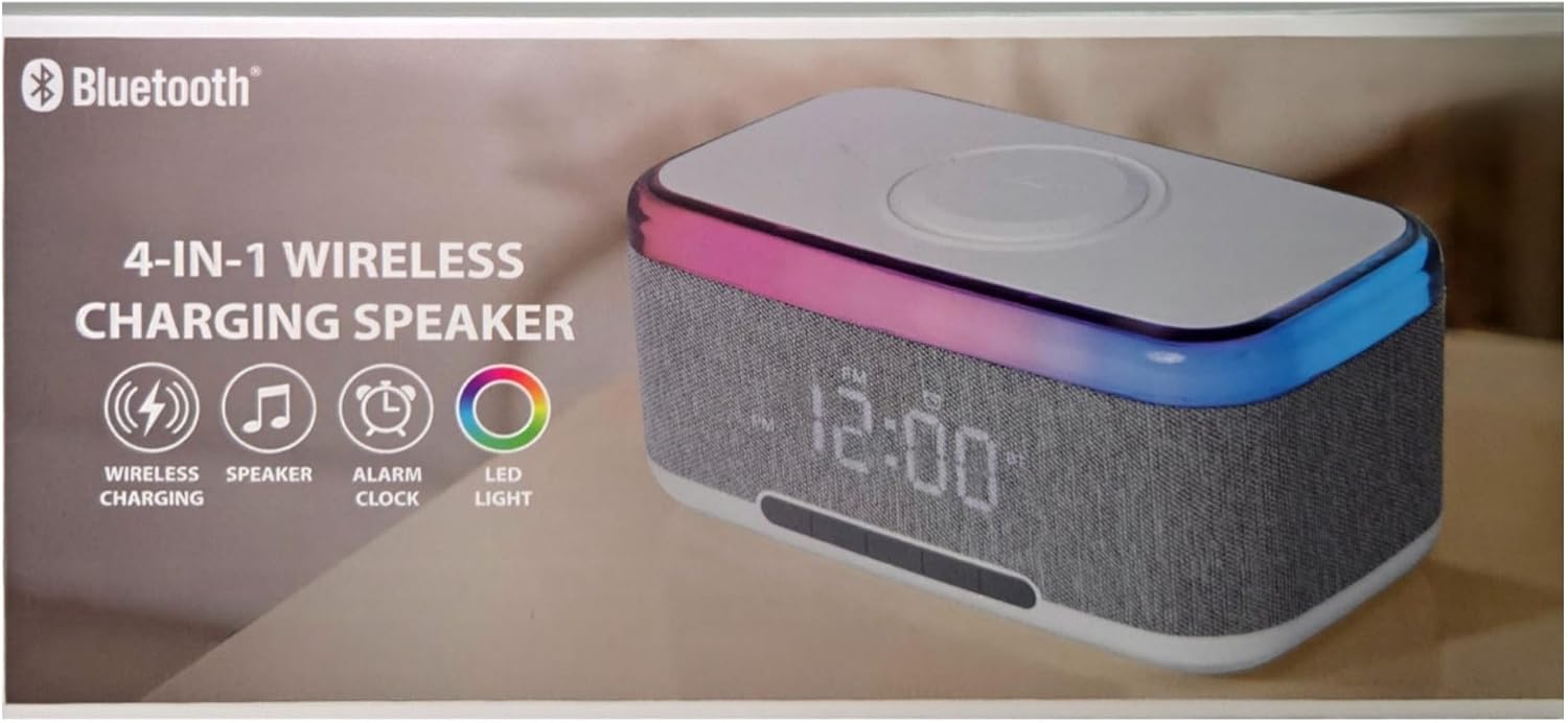 4-in-1 Wireless Charging Speaker