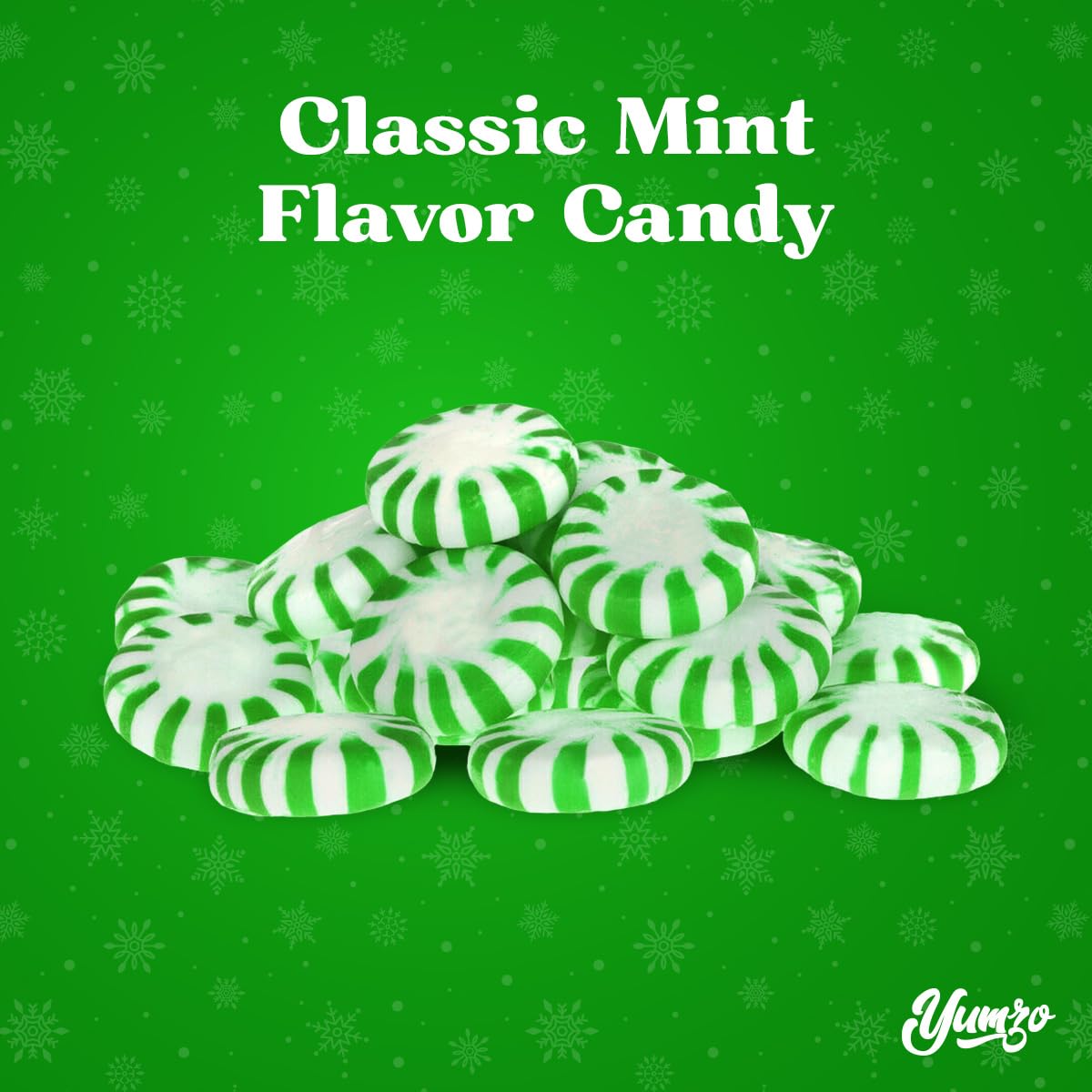 Starlight Spearmint Hard Candy - Bulk 1 Pound Individually Wrapped Spe – Fusion Sweets & Snacks
