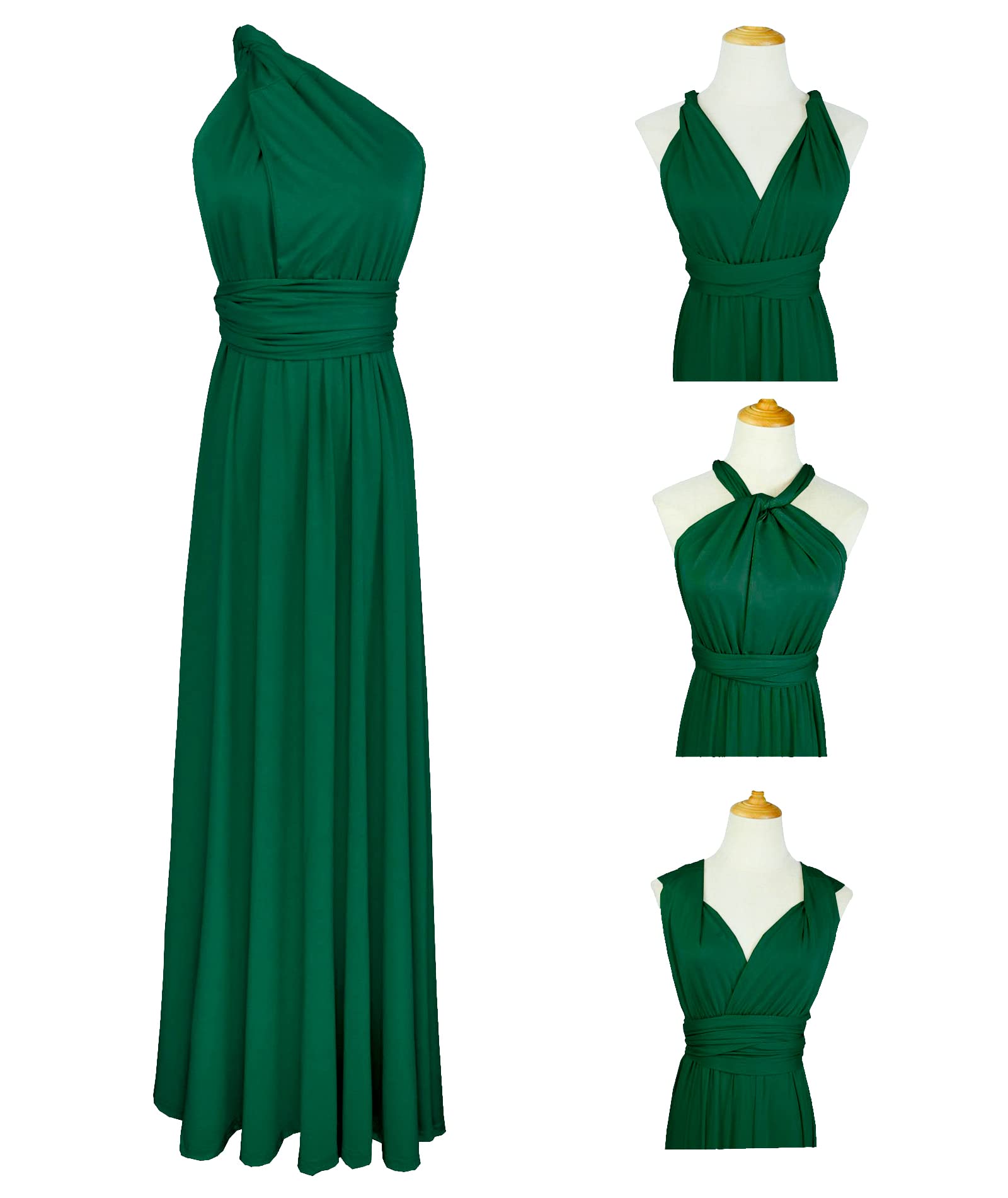 xxxiticat Robe longue pour femme, pour soirée élégante, parfaite comme robe de demoiselle d'honneur