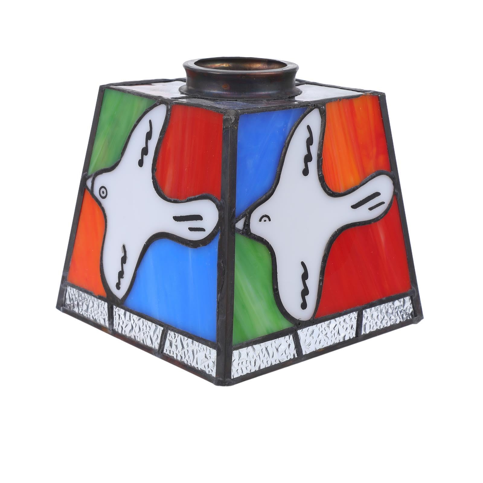 Klosz ze szkła francuskiego jasny odcień podłogi odcień lampy podłogowej Lampa biurka klosz lampy ściennej