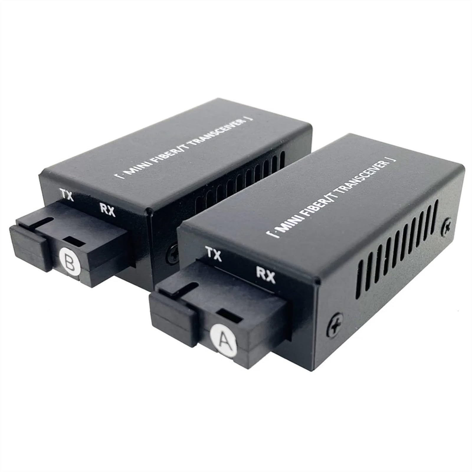 1 Para Gigabit 100/1000M A/B*SC Ethernet Przełącznik Światłowodowy Konwerter Mediów Rj45 Transceiver Optyczny 20KM Przełącznik Fibra Z Zasilaczem